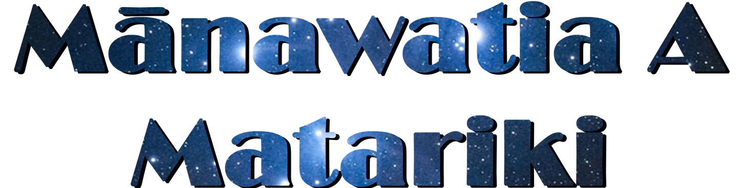 Limited Edition: Mānawatia A Matariki Iron-on Patch - XMT Creations