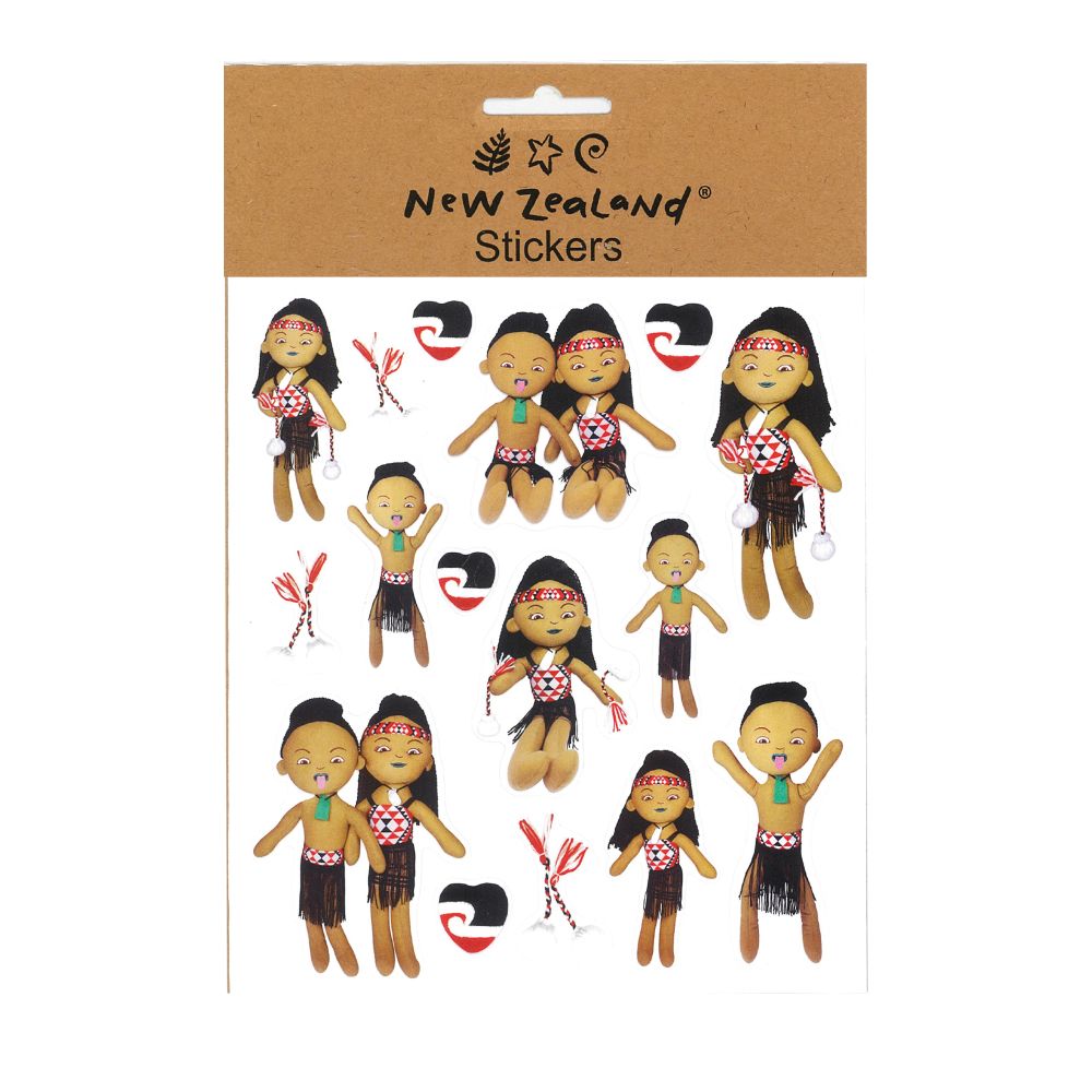 Māori_Kapa_Haka_Dolls_Stickers_1 - XMT Creations