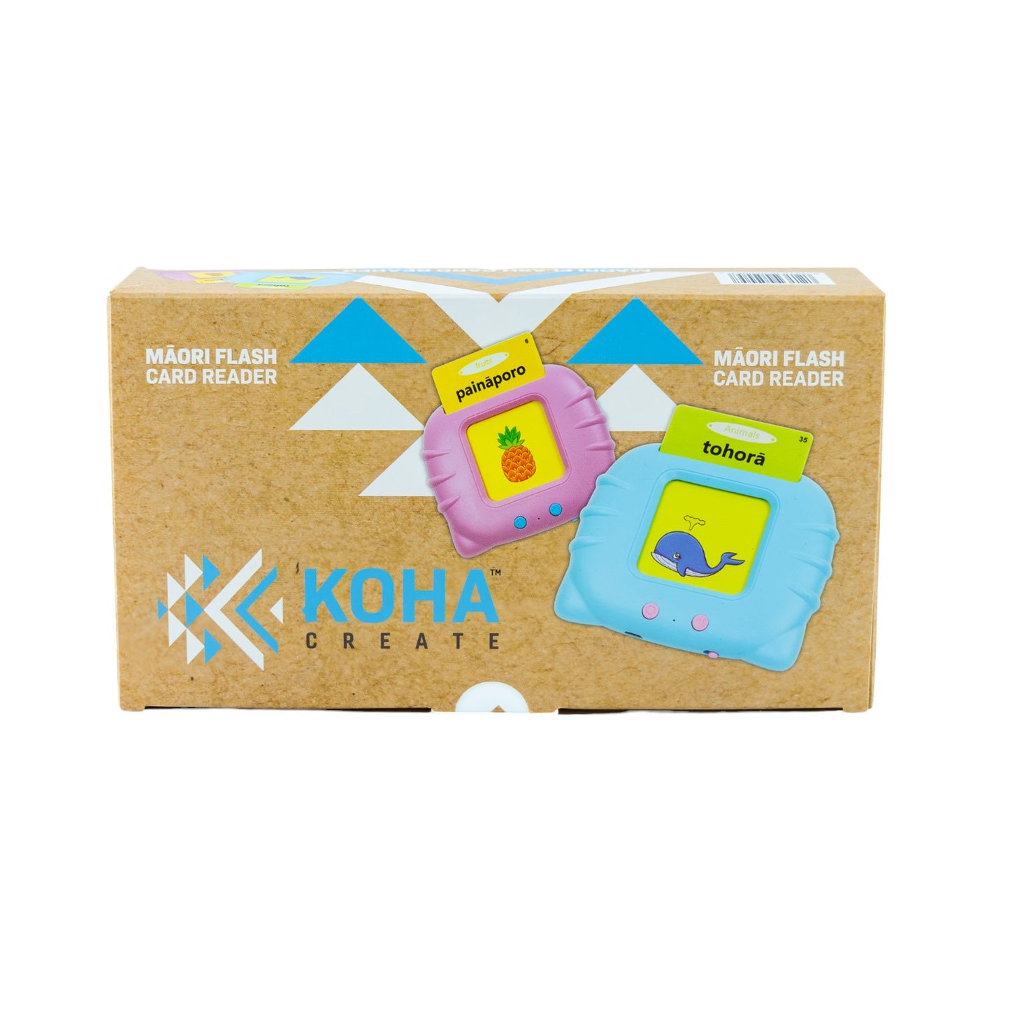 Te Reo Māori Blue Flash Card Reader - XMT Creations