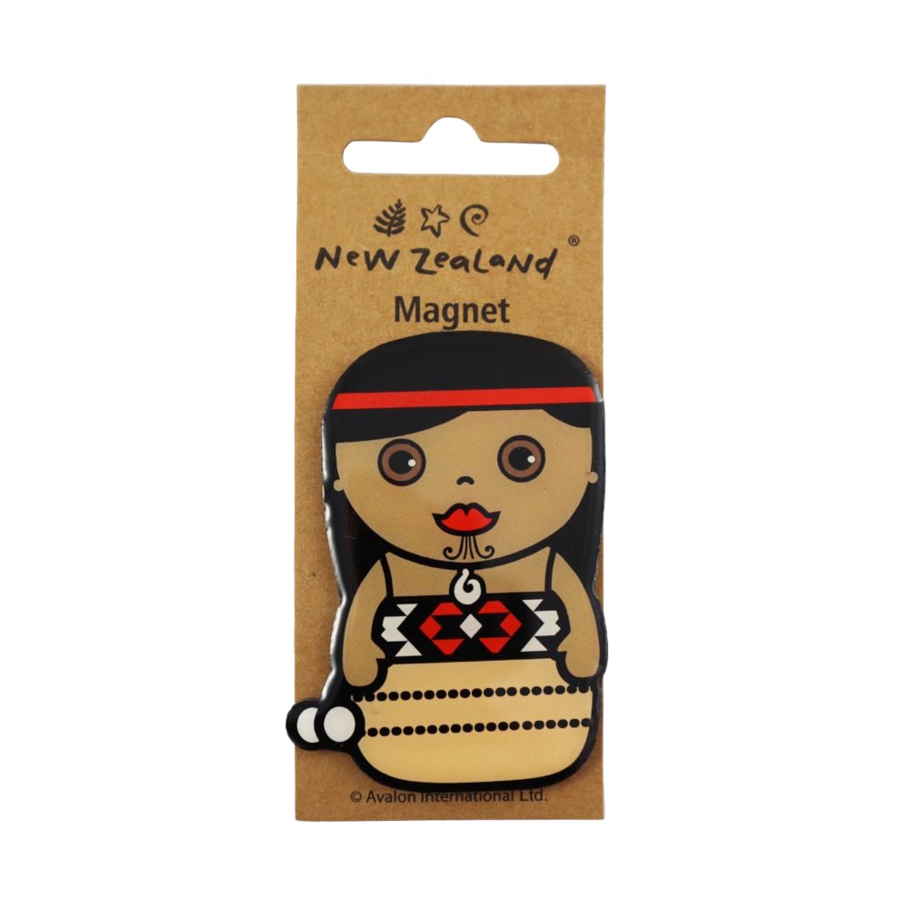 Wahine Māori Magnet - XMT Creations