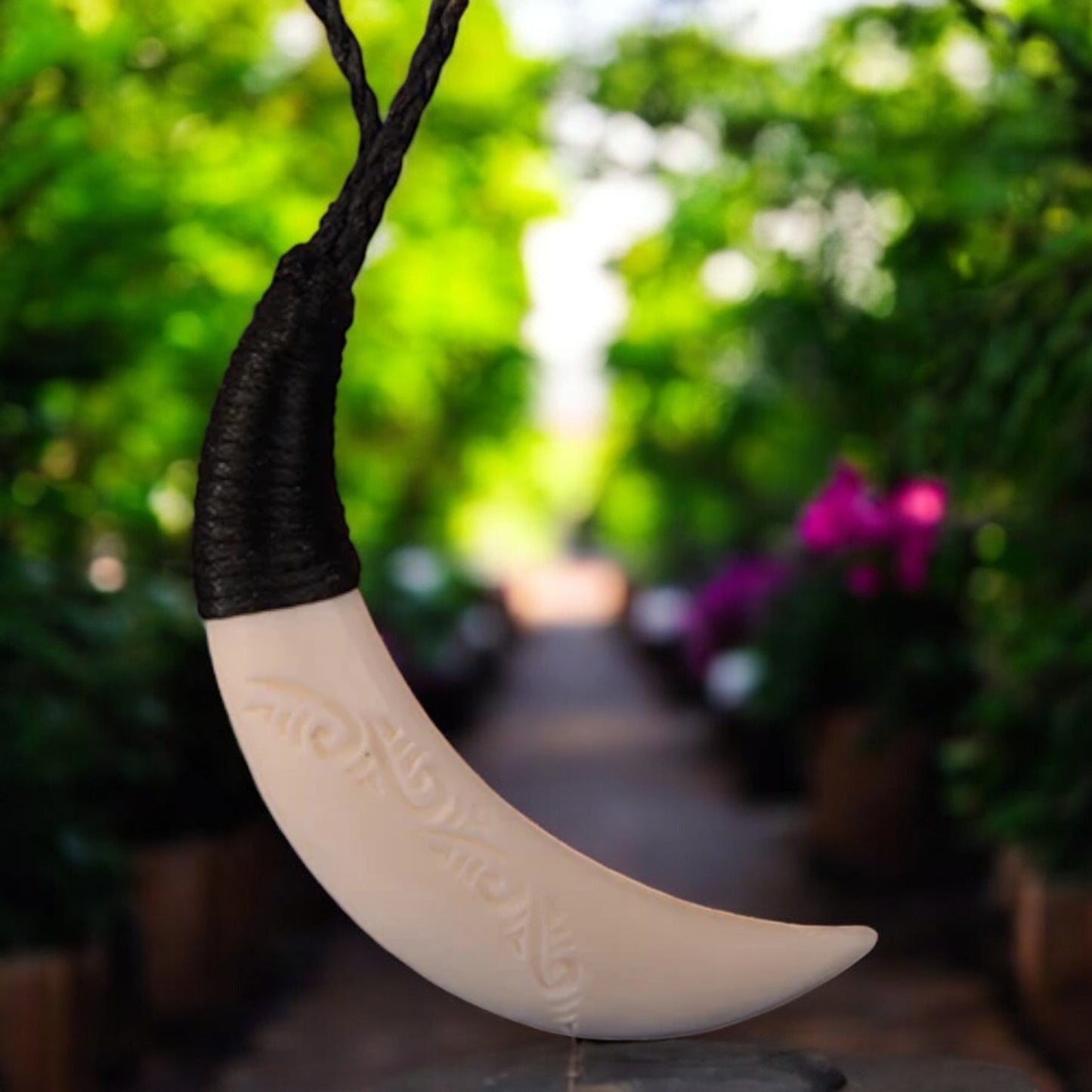 bound_pig_tusk_pendant - XMT Creations