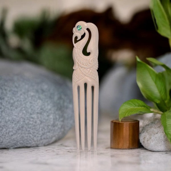 Large Bone Manaia Hook Heru - XMT Creations