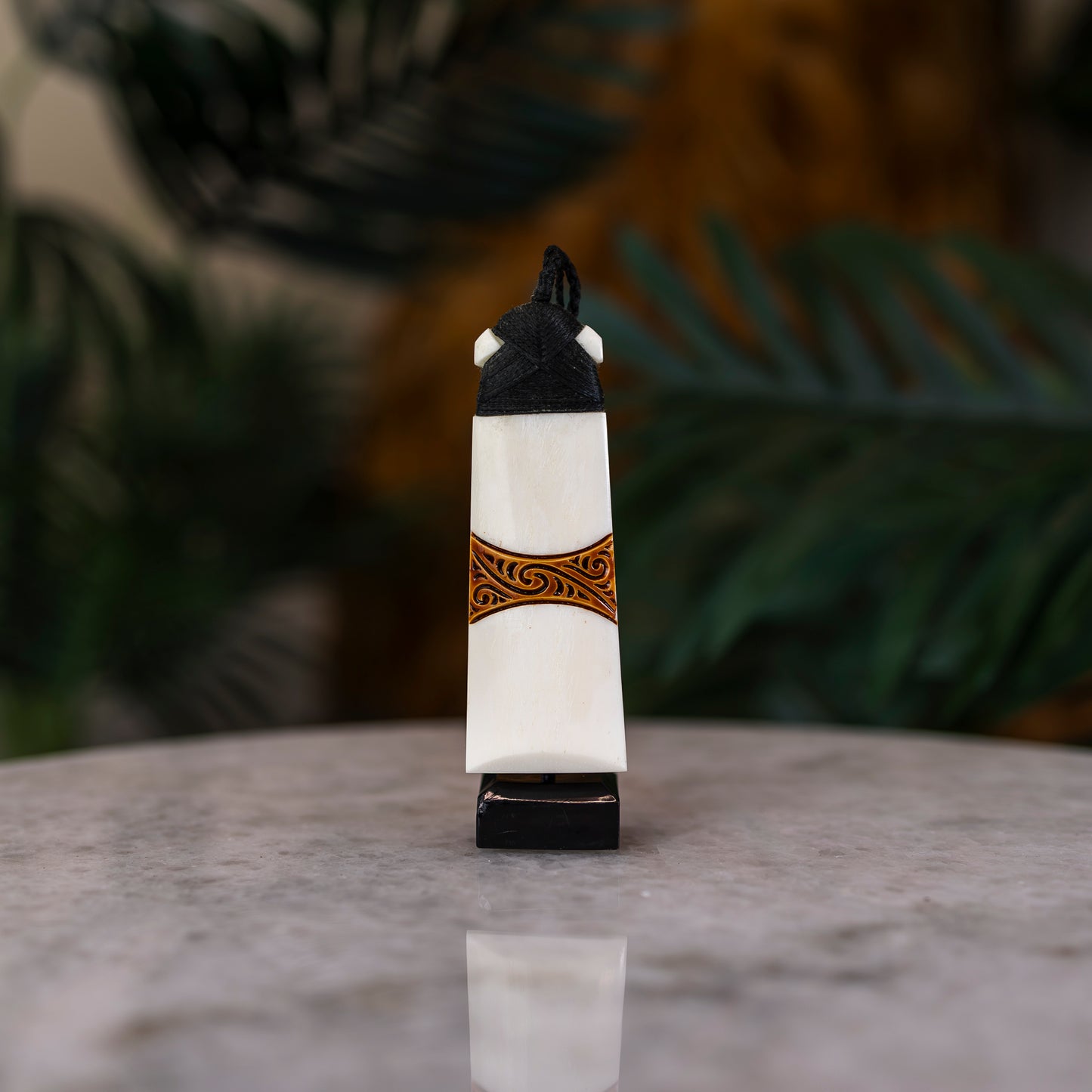 Bone Stained Toki Pendant - Large - XMT Creations