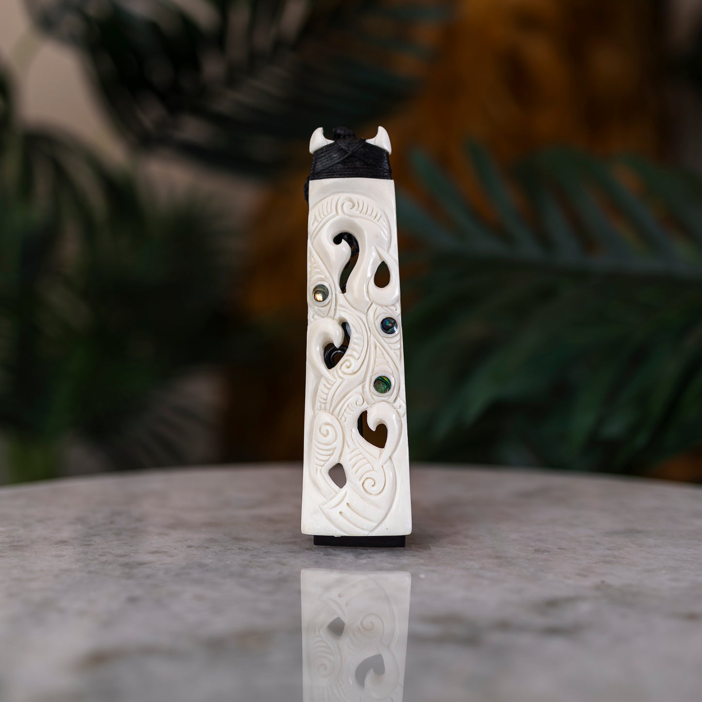 Bone Toki with Manaia Design Pendant - XMT Creations