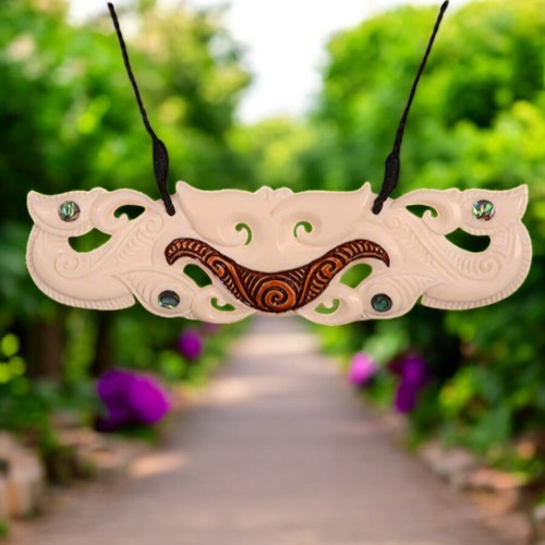 Manaia Spirit Bone Pendant - XMT Creations