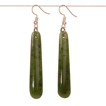 Pounamu Drop Earrings - XMT Creations