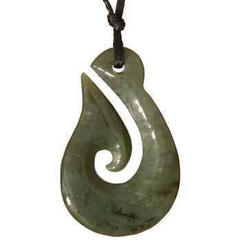 Pounamu Hook Pendant - XMT Creations
