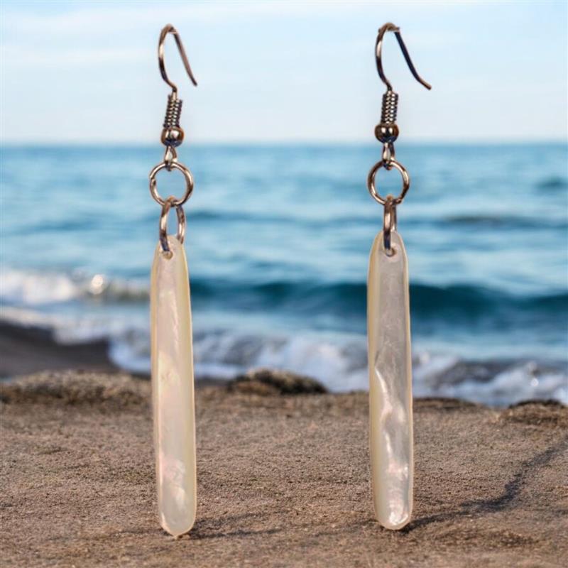 mother_of_pearl_slender_drop_earrings - XMT Creations