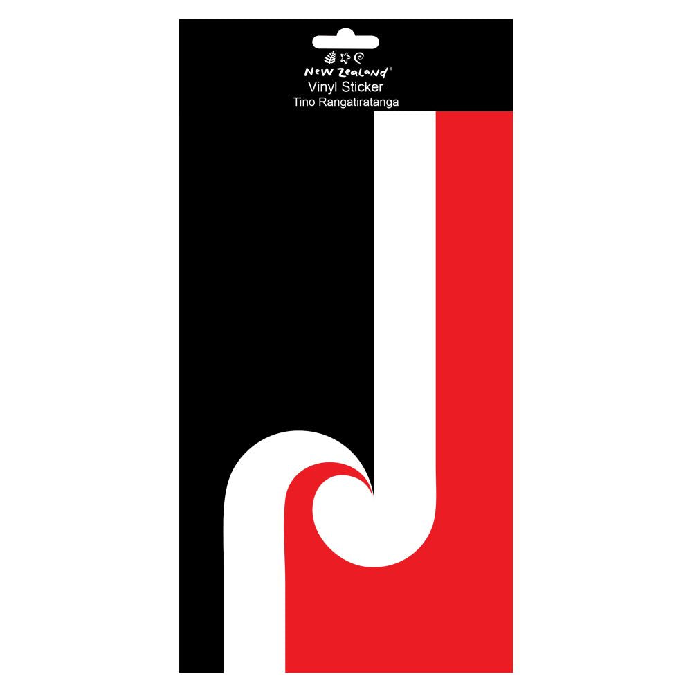 18x30 Māori Flag Sticker - XMT Creations