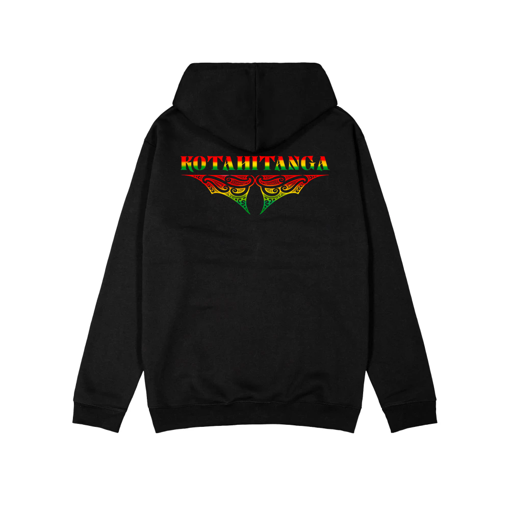 Kotahitanga Crest Hoodie - Black - XMT Creations