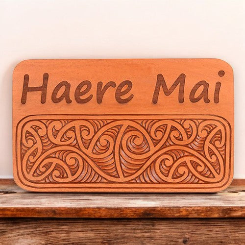 Haere_Mai_Wood_Sign_1 - XMT Creations