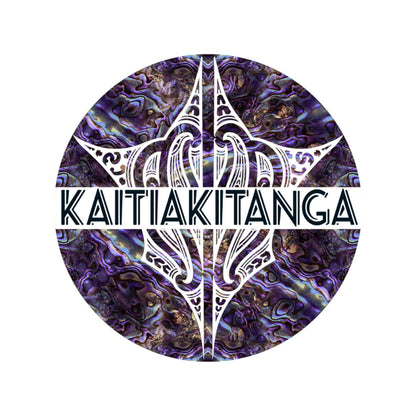 Kaitiakitanga Iron-On - Purple - XMT Creations