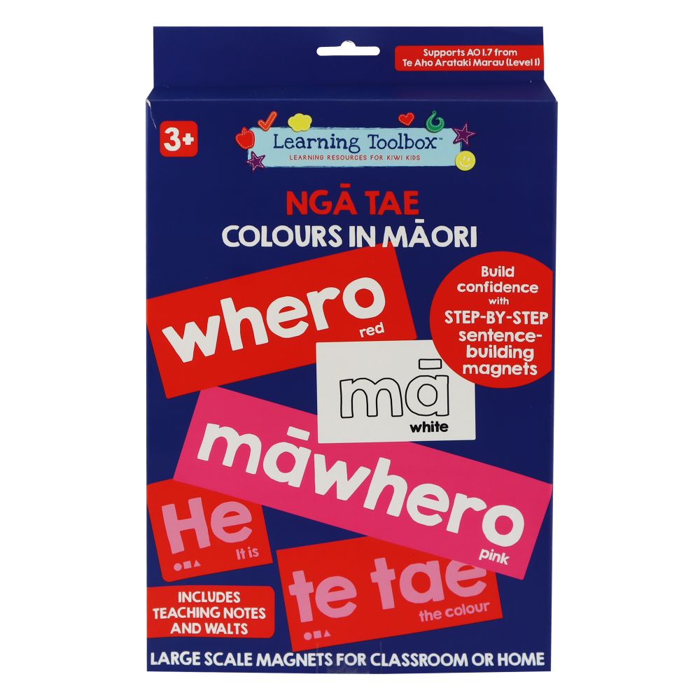 Magnetic Colours in Te Reo Māori - XMT Creations