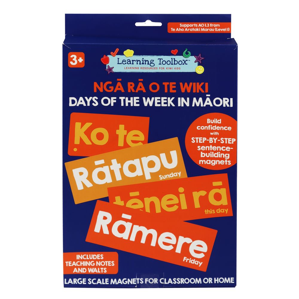 Magnetic Days in Te Reo Māori - XMT Creations