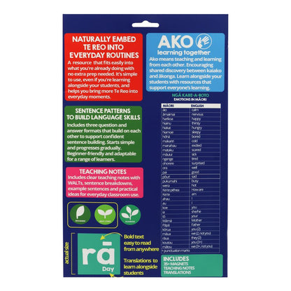 Magnetic Emotions in Te Reo Māori - XMT Creations