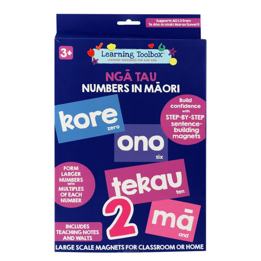 Magnetic Numbers in Te Reo Māori - XMT Creations