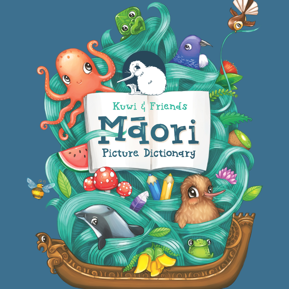 Kuwi & Friends Māori Picture Dictionary