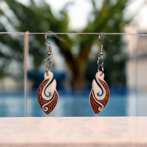 Māori Hook Harmony Earrings - XMT Creations