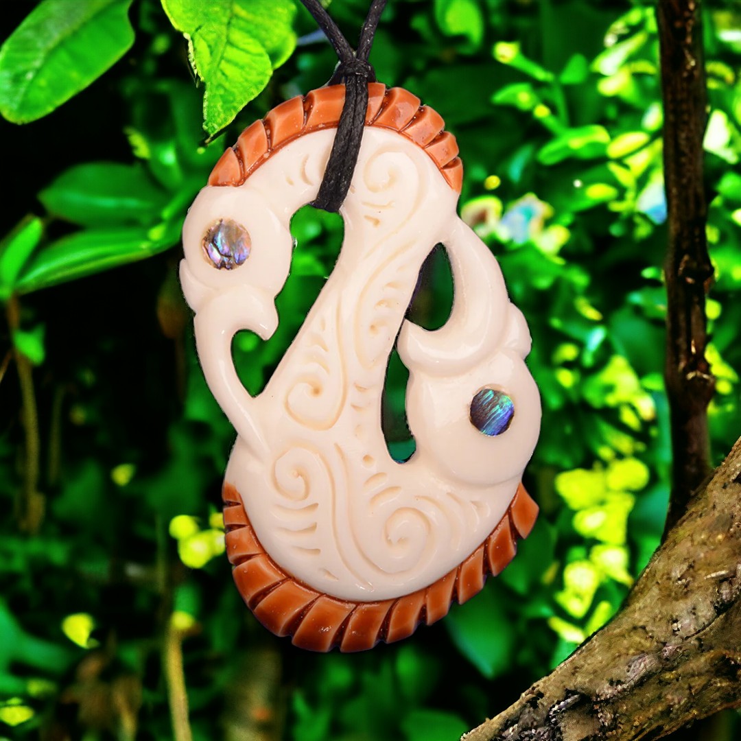 Double_Head_Manaia_Pendant_1 - XMT Creations