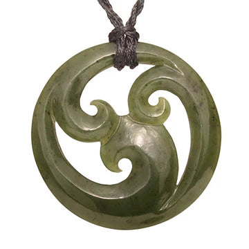 Pounamu_Closed_Triple_Koru_Pendant_1 - XMT Creations
